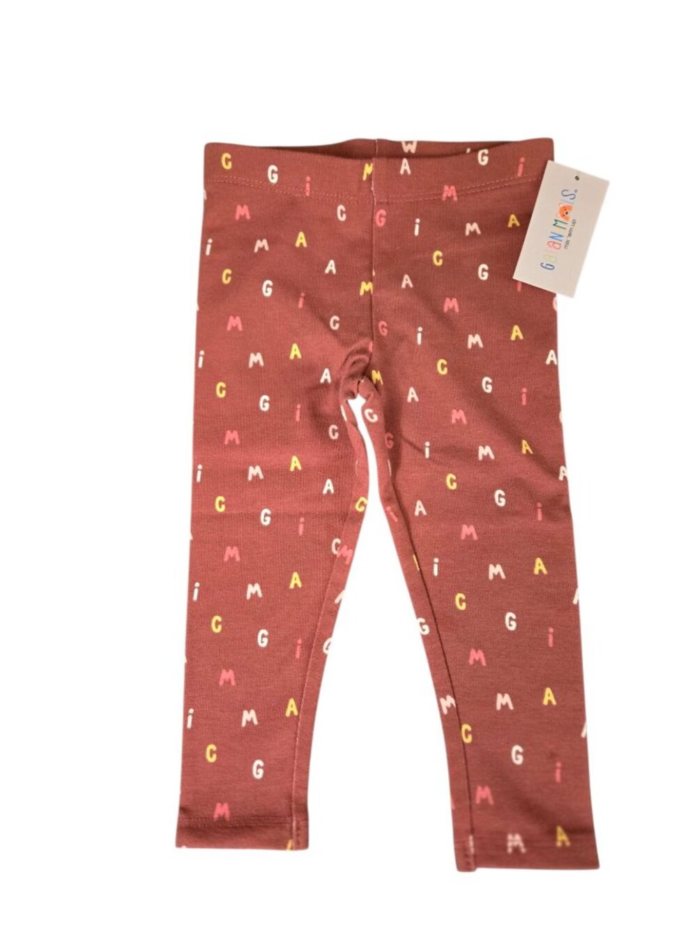 NWT Garanimals Baby Girl "Magic" Print Jersey Leggings Size 6-9 Months